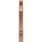 Ekena Millwork 5 1/2-in W x 32-in D x 44-in H Balboa Slat Rough Cedar Woodgrain TimberThane Outlooker, Primed Tan OUTUR055X32X44BOA24RCPR - alternate 4